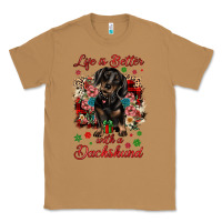 Toasted Coconut Christmas life is better with a dachshund Classic Tee - JahusDesignShop