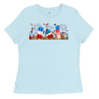 Fourth Of July Popsicle Ladies Tee | Teevron