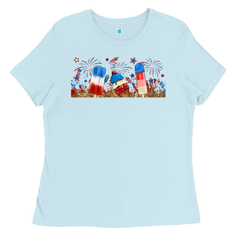 Fourth Of July Popsicle Ladies Tee by RanaPortraitStore | Teevron