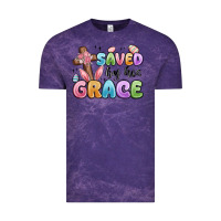 Cloud Purple saved by his grace Vintage Tee - MaliasSmallBusiness