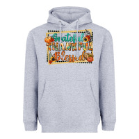 Heather Grey thankful grateful blessed Heavyweight Hoodie - CowGirlArtShop