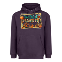 Plum thankful grateful blessed Heavyweight Hoodie - CowGirlArtShop