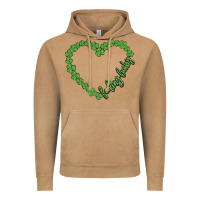 Vintage Camel shamrock heart felling lucky Vintage Hoodie - MaliasSmallBusiness