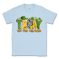 Dusty Blue today we are all irish Classic Tee - CowhideDigitalArt