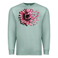 Seafoam cancer sunflower Premium Sweatshirt - CowGirlArtShop
