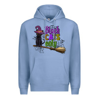 Colony Blue black cats only Premium Hoodie - CowGirlArtShop