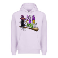 Lilac black cats only Premium Hoodie - CowGirlArtShop