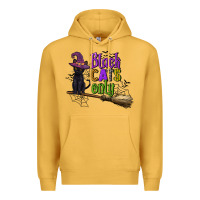 Mustard black cats only Premium Hoodie - CowGirlArtShop