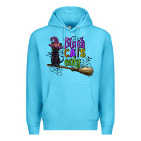 Ocean Blue black cats only Premium Hoodie - CowGirlArtShop