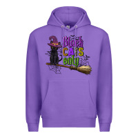 Purple black cats only Premium Hoodie - CowGirlArtShop