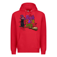 Red black cats only Premium Hoodie - CowGirlArtShop