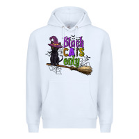 White black cats only Premium Hoodie - CowGirlArtShop
