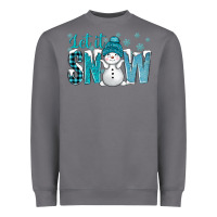 Storm let it snow with cute snowman bbs Heavyweight Sweatshirt - BundleAndBundleShop