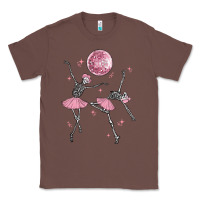 Chestnut skeleton ballerina Classic Tee - MaliasSmallBusiness
