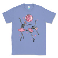 Colony Blue skeleton ballerina Classic Tee - MaliasSmallBusiness