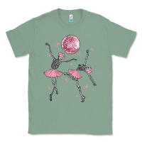 Sage skeleton ballerina Classic Tee - MaliasSmallBusiness