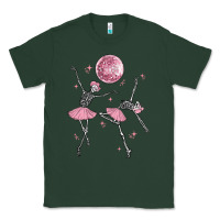 Sports Green skeleton ballerina Classic Tee - MaliasSmallBusiness