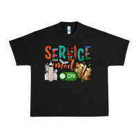 Black service mode on Urban Heavy Tee - NancyCooperArtShop