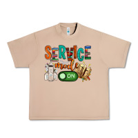 Burro service mode on Urban Heavy Tee - NancyCooperArtShop