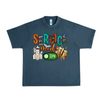 Service Mode On Urban Heavy Tee | Teevron
