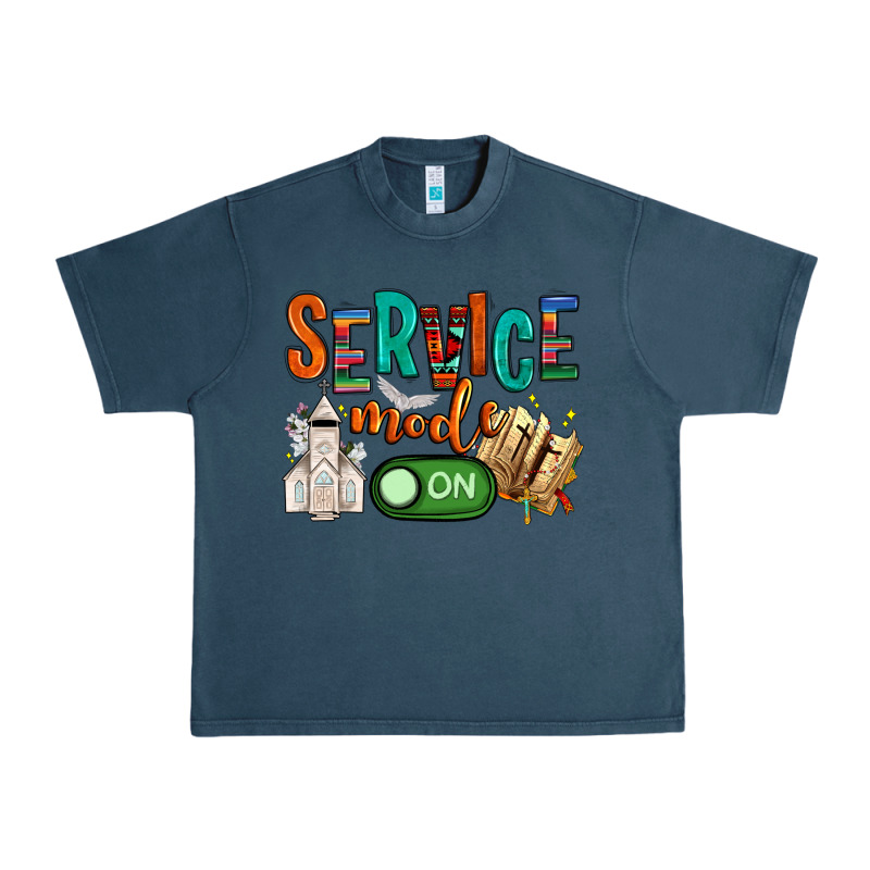 Service Mode On Urban Heavy Tee by NancyCooperArtShop | Teevron