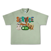 Oil Green service mode on Urban Heavy Tee - NancyCooperArtShop