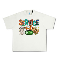 Pistachio service mode on Urban Heavy Tee - NancyCooperArtShop