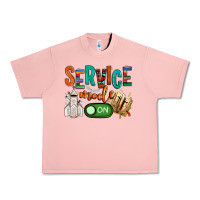 Salmon service mode on Urban Heavy Tee - NancyCooperArtShop