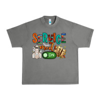 Tornado service mode on Urban Heavy Tee - NancyCooperArtShop