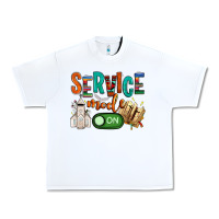 White service mode on Urban Heavy Tee - NancyCooperArtShop