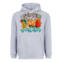 Heather Grey weather Heavyweight Hoodie - CowGirlArtShop