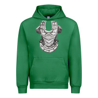 Emerald Chest Protector Fa Element Urban Hoodie - FaDigitalArtStudio