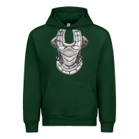 Forest Green Chest Protector Fa Element Urban Hoodie - FaDigitalArtStudio