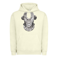 Pigment Pistachio Chest Protector Fa Element Urban Hoodie - FaDigitalArtStudio