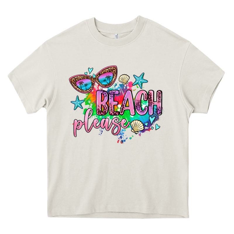 Beach Please Heavy Core Tee by AdoDesignShop | Teevron