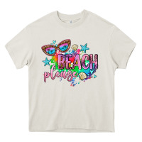 Cream beach please Heavy Core Tee - AdoDesignShop