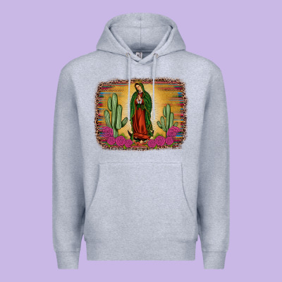 Western Our Lady Of Guadalupe Premium Hoodie Designed By Jahusdesignshop