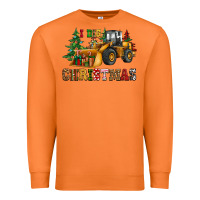 Carrot i dig christmas bulldozer Premium Sweatshirt - CowGirlArtShop