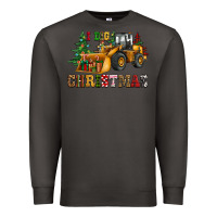 Smoke i dig christmas bulldozer Premium Sweatshirt - CowGirlArtShop