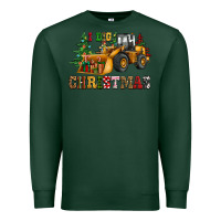 Sports Green i dig christmas bulldozer Premium Sweatshirt - CowGirlArtShop