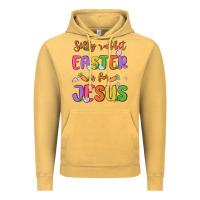 Vintage Mustard silly rabbit easter is for jesus Vintage Hoodie - MaliasSmallBusiness
