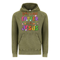 Vintage Olive silly rabbit easter is for jesus Vintage Hoodie - MaliasSmallBusiness
