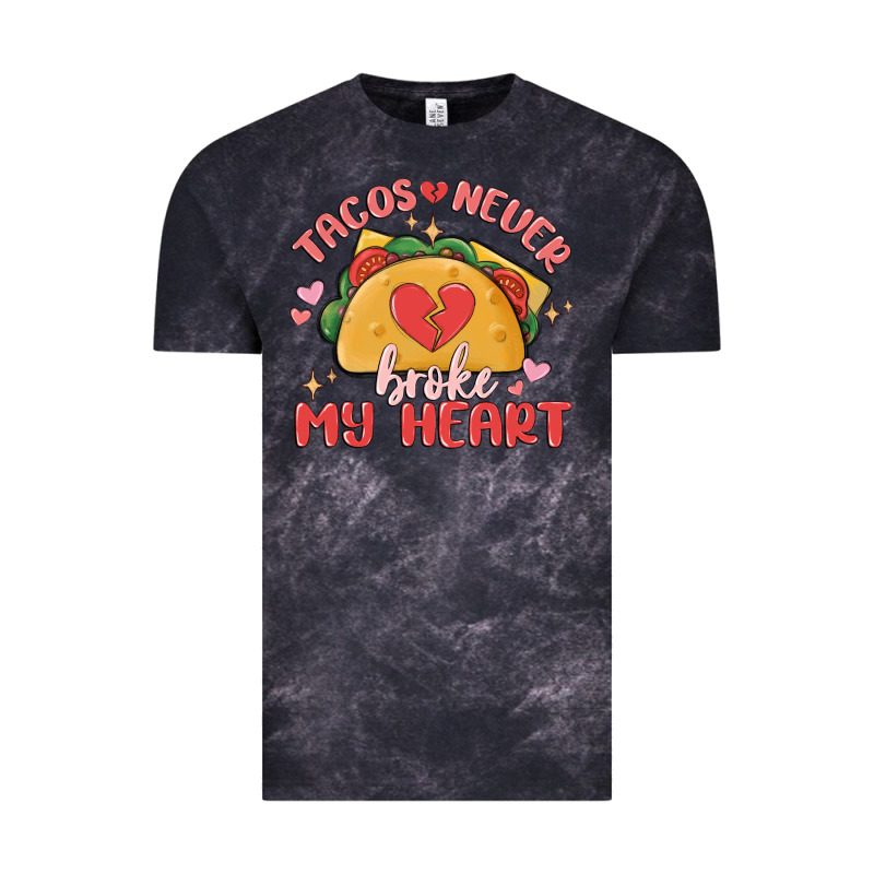 Tacos Never Broke My Heart Vintage Tee by MaliasSmallBusiness | Teevron