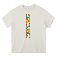 Cream pumpkin caffee Heavy Core Tee - BundleAndBundleShop