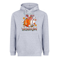Heather Grey its the season baseball Heavyweight Hoodie - CowGirlArtShop