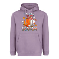 Lavender its the season baseball Heavyweight Hoodie - CowGirlArtShop