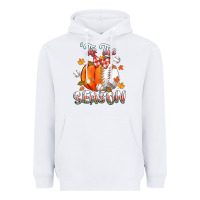 White its the season baseball Heavyweight Hoodie - CowGirlArtShop