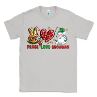 Moon Dust peace love snowman Classic Tee - NancyCooperArtShop