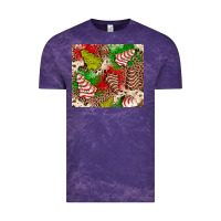 Cloud Purple little debbie tree cakes leopard Vintage Tee - JahusDesignShop