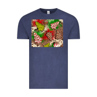 Vintage Denim little debbie tree cakes leopard Vintage Tee - JahusDesignShop